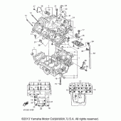 Схема вузла: Картер двигуна Yamaha YZF600R Thundercat