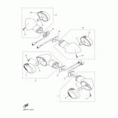 Схема вузла: Поворотники Yamaha FZ8 FZ8 FAZER