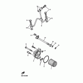 Схема узла: Масляный фильтр Yamaha WR450F