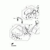 Схема узла: Сиденье Yamaha XVS650 Drag Star Silverado