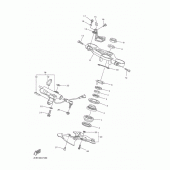 Схема вузла: Рульовий механізм Yamaha YZF-R1 R1