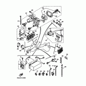 Схема узла: Электрооборудование 1 Yamaha YP250 Majesty