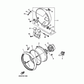 Схема узла: Фара Yamaha XV1100 Virago Special