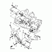 Схема вузла: Масляний насос Yamaha WR250 WR250F