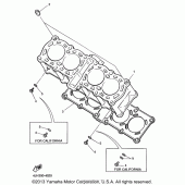 Схема узла: Цилиндр Yamaha YZF600R Thundercat
