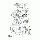 Схема узла: Топливный бак Yamaha XVZ1300 Royal Star Venture