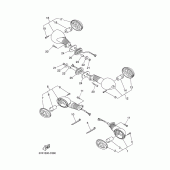 Схема вузла: Поворотники Yamaha XT660 XT660X