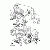 Схема узла: Масляный насос Yamaha XV1700 Road Star