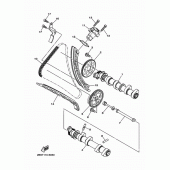 Схема узла: Распредвал и Цепь ГРМ Yamaha XTZ1200 Super Tenere