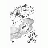 Схема узла: Электрооборудование 3 Yamaha XV1900 Star Venture