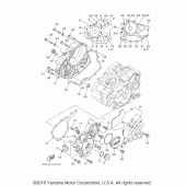 Схема вузла: Кришка картера 1 Yamaha XT250 XT250