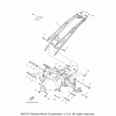 Схема вузла: Рама Yamaha XTZ1200 Super Tenere
