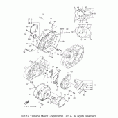 Схема узла: Крышки картера 1 Yamaha XVS950 Bolt C-Spec