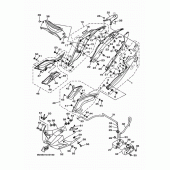 Схема вузла: Бічна кришка Yamaha MTN320 MT-03