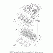 Схема вузла: Головка циліндра Yamaha FZ10/MTN1000 FZ-10