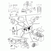 Схема вузла: Електроустаткування 1 Yamaha XJ600 Diversion (Naked)