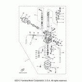 Схема вузла: Карбюратор Yamaha TTR125 TT-R125