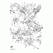 Схема вузла: Рама Yamaha YZF-R1 R1 RaceBase