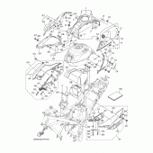 Схема вузла: Бак паливний 2 Yamaha MTN320 MT-03 (ABS)