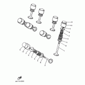 Схема узла: Карбюратор Yamaha XJ900 Diversion