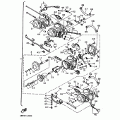 Схема вузла: Карбюратор Yamaha XJ600 Diversion (S-TYPE)