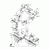 Схема вузла: Вихлопна система Yamaha YZF-R1 R1 RaceBase