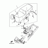 Схема вузла: Сидіння Yamaha TDM900