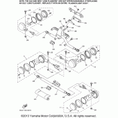 Схема узла: Поворотники Yamaha XV1600 Road Star Silverado
