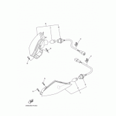 Схема узла: Поворотники Yamaha YP400