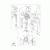 Схема вузла: Карбюратор Yamaha TT250R TT-R