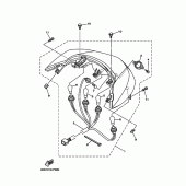 Схема вузла: Задній ліхтар (Стоп сигнал) Yamaha YP250 Majesty