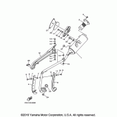Схема вузла: Вихлопна система Yamaha TTR50 TT-R50
