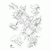 Схема узла: Крыло Yamaha YZF-R6/ YZF600 R6
