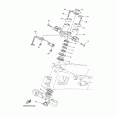 Схема узла: Рулевой механизм Yamaha TDM900