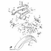 Схема узла: Крыло Yamaha XT500