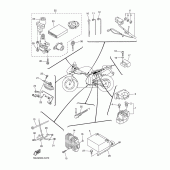 Схема вузла: Електроустаткування 2 Yamaha YZF-R6/ YZF600 R6