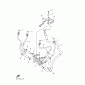 Схема вузла: Система індукції повітря Yamaha YZF-R1 R1