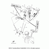 Схема вузла: Клапан Yamaha XV1700 Road Star Midnight Warrior