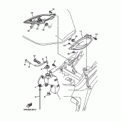Схема узла: Боковая крышка Yamaha TDM900