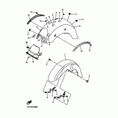 Схема узла: Крыло Yamaha XVS1100 Drag Star Classic