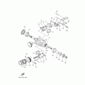 Схема узла: Коленчатый вал и Поршень Yamaha XP500 T-MAX 530