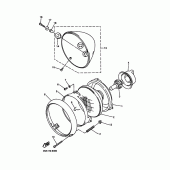 Схема вузла: Фара Yamaha XVS1100 Drag Star Classic