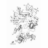 Схема вузла: Облицювальні елементи Yamaha FZ10/ MTN1000 MT-10 SP