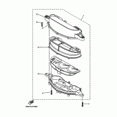 Схема узла: Приборная панель Yamaha YP250 Majesty