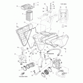 Схема узла: Впускная система Yamaha XT660 XT660Z Tenere