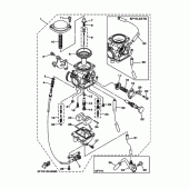 Схема вузла: Карбюратор Yamaha TW200