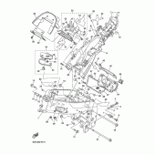 Схема узла: Рама Yamaha YZF-R1 R1