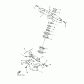 Схема узла: Рулевой механизм Yamaha YZF-R6/ YZF600 R6