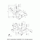 Схема узла: Saddlebag Yamaha XVS950 V-Star Tourer