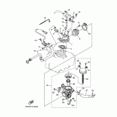Схема вузла: Впускна система Yamaha YP400 Grand Majesty